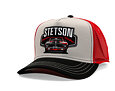 Dětská kšiltovka Stetson - Trucker Cap Garage American Heritage - Black/Grey