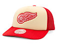 Kšiltovka Mitchell & Ness - NHL Vintage Block Trucker - Detroit Red Wings - Cream
