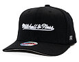 Kšiltovka Mitchell & Ness - Branded Script Stretch  - Black