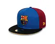 Kšiltovka New Era - "Mes Que Un" 59FIFTY - Barcelona FC - Cardinal/Blue