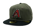 Kšiltovka New Era - MLB Three Looms "American Herringbone" 59FIFTY - Arizona Diamondbacks - Team Col