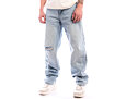 Kalhoty Karl Kani - OG Distressed Straight Leg Jeans - Blue