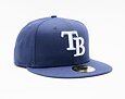 Kšiltovka New Era 59FIFTY MLB Authentic Performance Tampa Bay Rays - Team Color