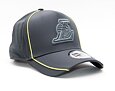 Kšiltovka New Era 9FORTY NBA Feather Pipe Trucker Los Angeles Lakers Strapback Gray