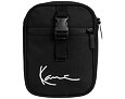 Taška Karl Kani Signature Tape Messenger Bag 4002484 Black/White