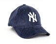 Dámská kšiltovka New Era 9FORTY Womens MLB Fashion Cord New York Yankees Navy