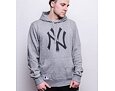 Mikina s kapucí New Era Essential MLB Team Logo Hoody New York Yankees Grey