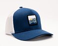 Kšiltovka Brixton Alpha Block X C MP Mesh Cap Mountain Blue