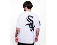 Triko New Era Heritage Back Print Oversized Tee Chicago White Sox Optic White / Black