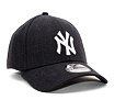 Kšiltovka New Era 39THIRTY MLB Heather Wool New York Yankees Navy