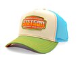Kšiltovka Stetson - Trucker Cap Lightning - Green/Light Khaki