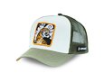 Kšiltovka Capslab - Angry Tiger Trucker - Mint / Olive