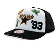 Kšiltovka Mitchell & Ness - Gridlock Trucker Vntg - Dallas Stars - White