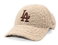 Kšiltovka New Era - MLB Borg Teddy Fleece 9FORTY - LA Dodgers - Cream