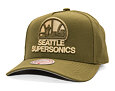 Kšiltovka Mitchell & Ness - NBA Fashion Basic Pro HWC - Seattle Supersonics - Olive