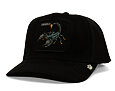 Kšiltovka Goorin - Suede Scorpion - Black