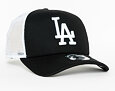 Kšiltovka New Era - MLB Clean 9FORTY Trucker - LA Dodgers - Black / White