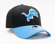 Kšiltovka New Era 9FORTY NFL The League Detroit Lions Strapback Black / Rainstorm Blue