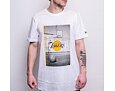 Triko New Era NBA PhotoGraphic Los Angeles Lakers Optic White