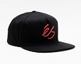 Kšiltovka ÉS Script Snapback Black