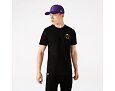 Triko New Era NBA Neon Tee Los Angeles Lakers Black