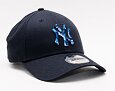 Kšiltovka New Era 9FORTY Infill New York Yankees Strapback Navy / IRF
