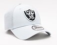 Kšiltovka New Era 9FORTY Arch Las Vegas Raiders Las Vegas Raiders Strapback Snow Gray