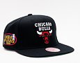 Kšiltovka Mitchell & Ness Top Spot Snapback HWC Chicago Bulls Black