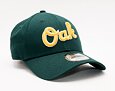Kšiltovka New Era 9FORTY MLB Alternate Wordmark Oakland Athletics Strapback Dark Green