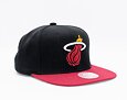 Kšiltovka Mitchell & Ness Team 2 Tone 2.0 Snapback Nba Miami Heat Black / Red