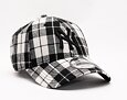 Kšiltovka New Era 9FORTY MLB Plaid  New York Yankees Black
