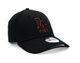 Kšiltovka New Era 9FORTY MLB Team Outline Los Angeles Dodgers Black / Brown