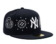 Kšiltovka New Era 59FIFTY MLB All-Over-Paisley New York Yankees Team Color / Optic White