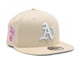 Kšiltovka New Era 9FIFTY MLB Pastel Patch Oakland Athletics Light Cream / White
