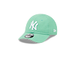 Dětská Kšiltovka New Era 9FORTY Kids MLB League Essential New York Yankees Tropical Green / White