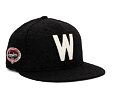 Kšiltovka New Era 59FIFTY MLB Retro Wooly Cooperstown Washinton Senators Black