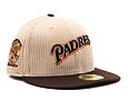 Kšiltovka New Era 59FIFTY "Fall Cord" San Diego Padres - Cooperstown