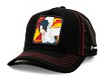 Kšiltovka Capslab - Naruto Trucker - Sasuke Fire Style - Black / Red