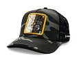 Kšiltovka Capslab - Looney Tunes Trucker - Bugs Bunny Metal Plate - Camo