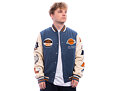 Bunda New Era - NBA Patch Varsity Jacket - LA Lakers - Muted Indigo