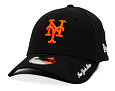 Kšiltovka New Era - MLB Visor Script 9FORTY - NY Mets - Black