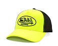 Kšiltovka Von Dutch - Neon California Logo Baseball Trucker - Neon Yellow / Black
