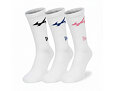 Ponožky New Era - F1 Logo Crew 3Pk - Alpine Racing - White
