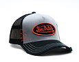 Kšiltovka Von Dutch - Oval Patch Trucker - Grey / Black
