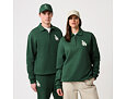 Mikina New Era - MLB Quarter Zip - LA Dodgers - Cilantro Green
