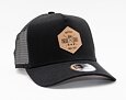 Kšiltovka New Era - Heritage Patch 9FORTY Trucker - Black