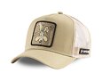 Kšiltovka Capslab - Looney Tunes Trucker - Wile E. Coyote Acme Genius - Sand
