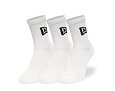 Ponožky New Era - Flag Crew 3Pack - White