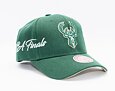 Kšiltovka Mitchell & Ness Champ Wrap Pro Snapback Milwaukee Bucks Green