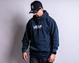 Mikina Rip & Dip Super High Hoodie Navy Mineral Wash
